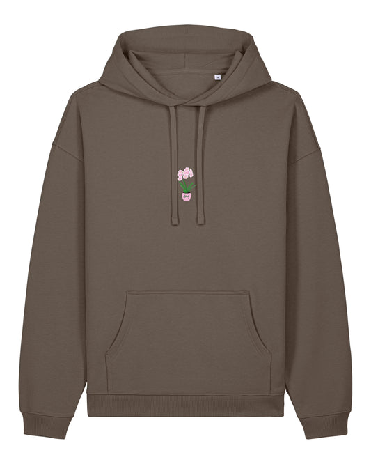 Hoodie Oversized Orchidée - Mocha