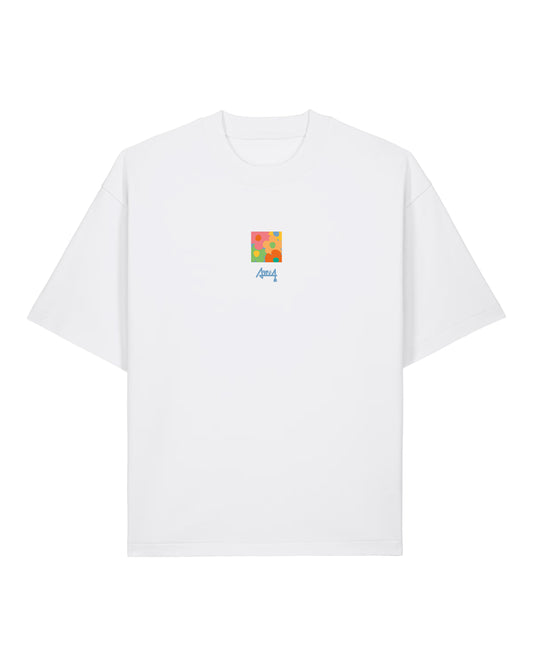 T-shirt Floral - Blanc