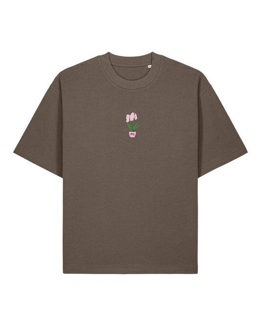 T-shirt Orchidée - Mocha