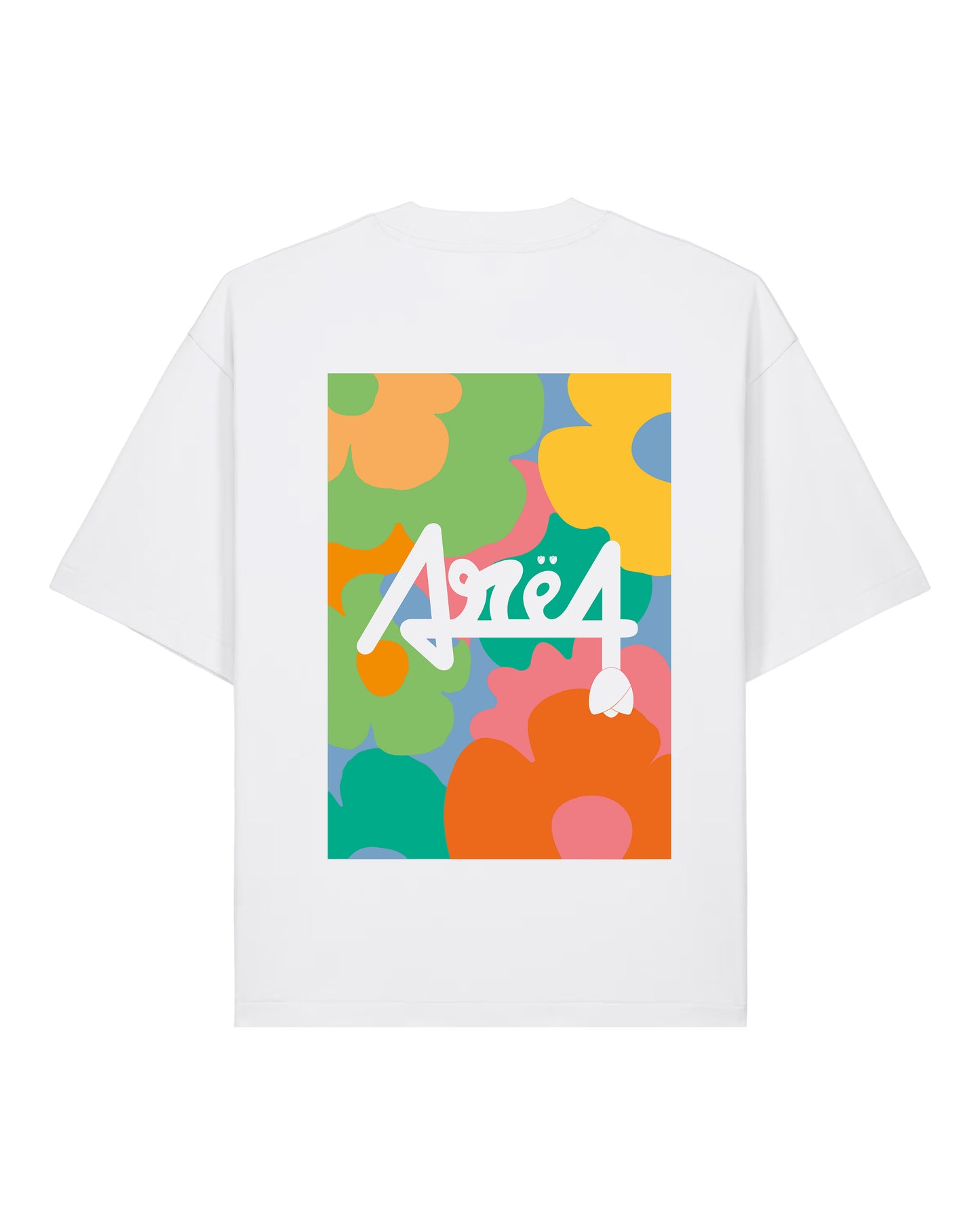T-shirt Floral - Blanc